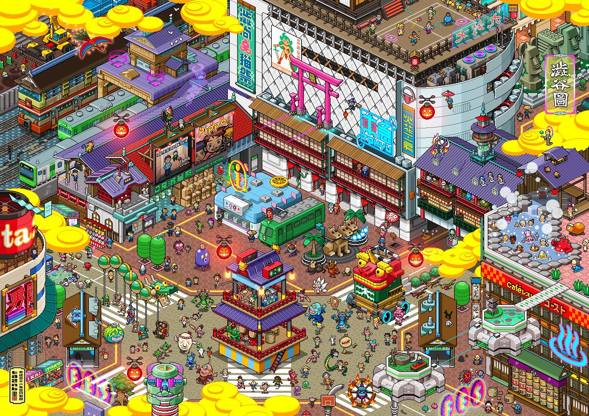 Contest 結果発表 Shibuya Pixel Art 19 シブヤピクセルアート19